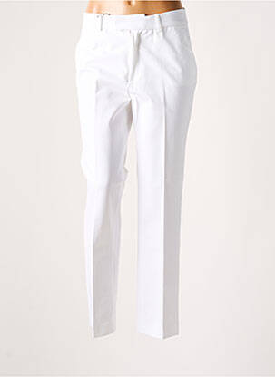 Pantalon slim blanc LEON & HARPER pour femme