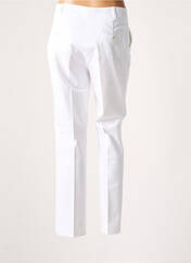 Pantalon slim blanc LEON & HARPER pour femme seconde vue
