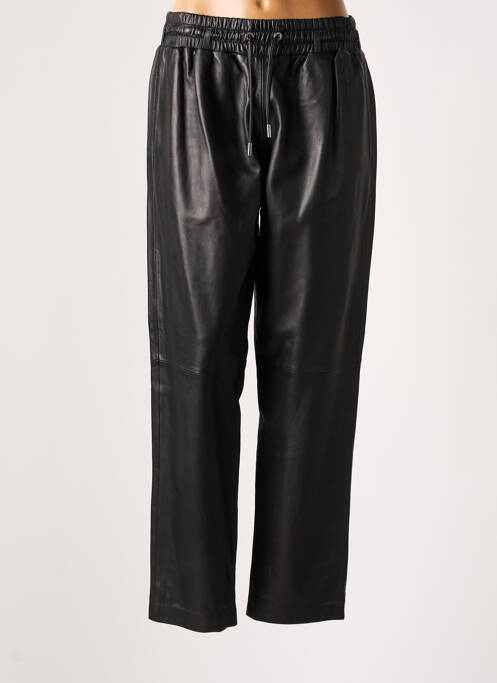 Pantalon droit noir MAX & MOI pour femme