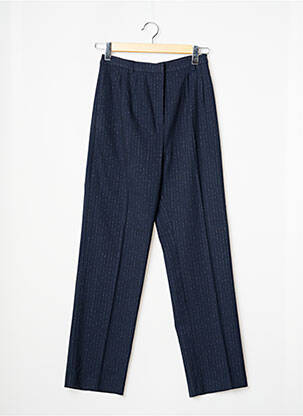 Pantalon chino tissage popeline taille normale bleu LES COYOTES DE PARIS femme