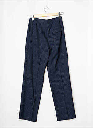 Pantalon chino tissage popeline taille normale bleu LES COYOTES DE PARIS femme
