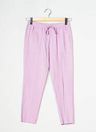 Pantalon slim taille normale taille élastique violet HARTFORD fille