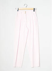 Pantalon chino rose BELLEROSE pour femme seconde vue