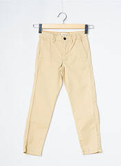 Pantalon chino beige BELLEROSE pour fille seconde vue