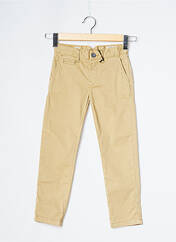 Pantalon chino beige HERO SEVEN pour garçon seconde vue