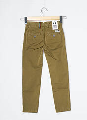 Pantalon chino vert HERO SEVEN pour garçon seconde vue