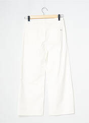 Pantalon large beige PLEASE pour femme seconde vue