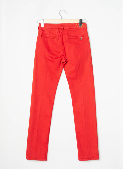 Pantalon chino rouge NOTIFY pour femme
