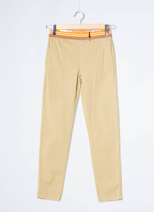 Pantalon chino beige HERO SEVEN pour fille