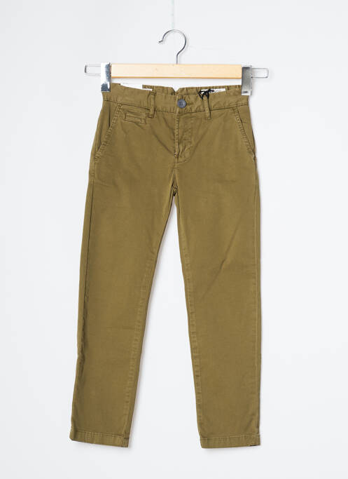 Pantalon chino vert HERO SEVEN pour garçon