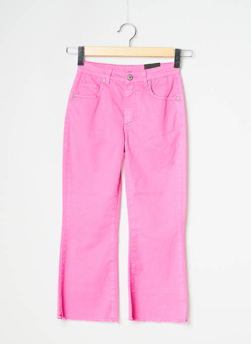 Pantalon droit rose PLEASE pour fille