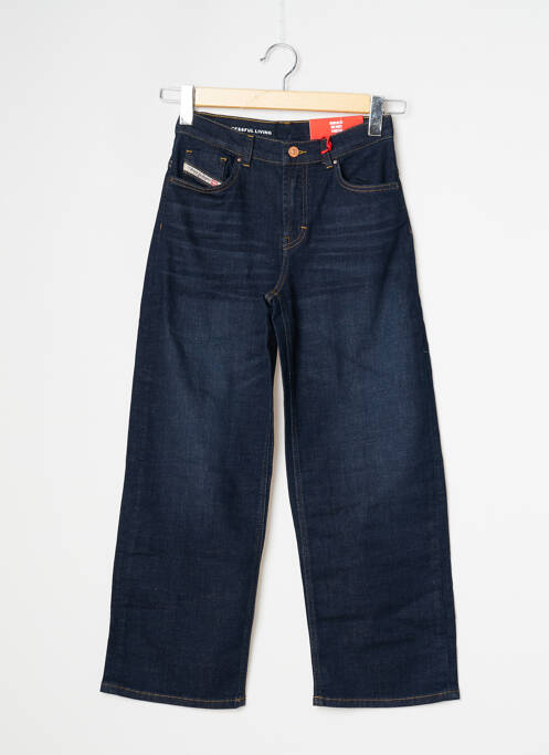 Pantalon droit bleu DIESEL pour homme