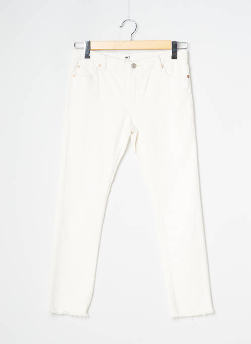 Pantalon slim beige MKT STUDIO pour femme