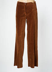 Pantalon large marron HARTFORD pour femme seconde vue