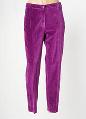 Pantalon slim violet HARTFORD pour femme seconde vue