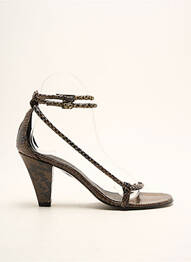 Sandales/nu pieds talon aiguille talon de 4 à 6cm vert LES PRAIRIES DE PARIS femme