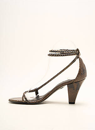 Sandales/nu pieds type de semelle amortissante talon de 4 à 6cm vert LES PRAIRIES DE PARIS femme