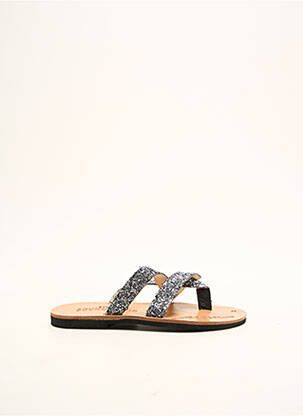 Tongs gris BILL TORNADE fille