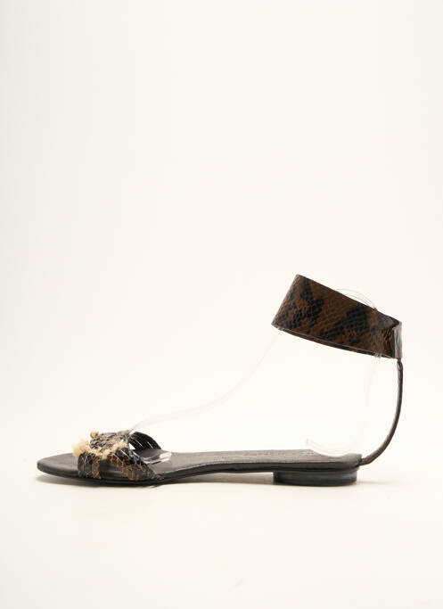 Sandales/Nu pieds vert LES PRAIRIES DE PARIS pour femme