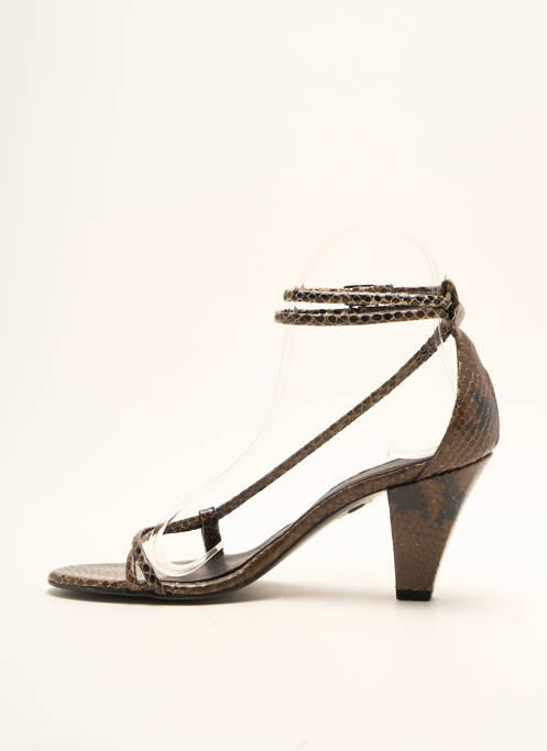 Sandales/Nu pieds vert LES PRAIRIES DE PARIS pour femme