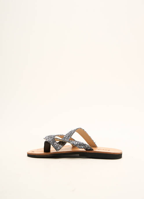 Tongs gris BILL TORNADE pour fille