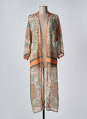 Veste kimono manches longues beige TWINSET femme