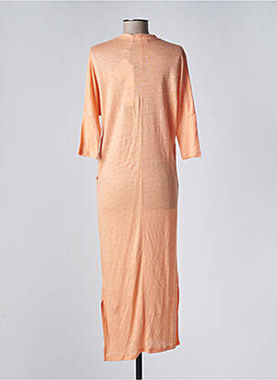 Gilet manches longues manches 3/4 orange NOTSHY femme