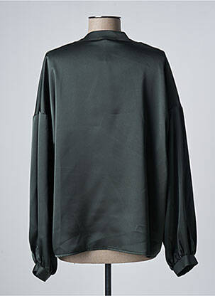 Blouse manches longues manches longues vert VINTAGE LOVE femme