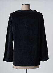 Sweat-shirt noir NINE TEES pour femme seconde vue