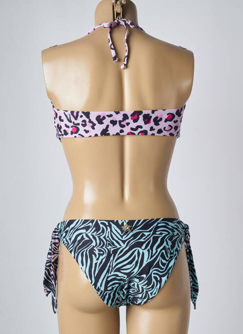 Maillot de bain 2 pièces rose LIU JO pour femme