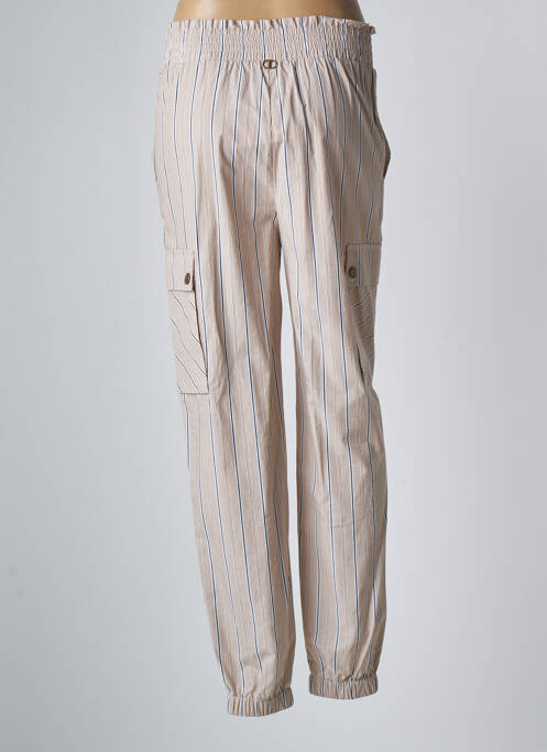 Pantalon droit beige TWINSET pour femme