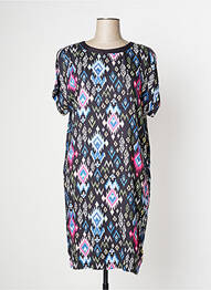 Robe mi-longue noir CECIL femme