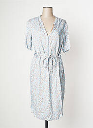 Robe mi-longue bleu SIGNE NATURE femme