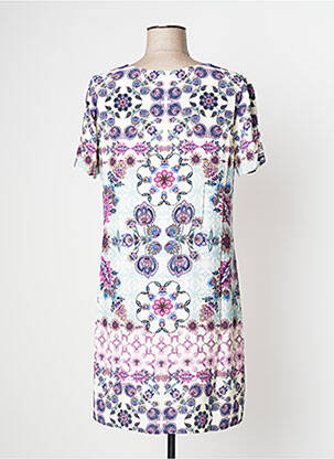 Robe mi-longue beige DESIGUAL femme