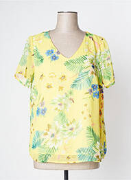 Top jaune SIGNE NATURE femme