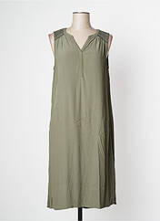 Robe mi-longue vert CECIL pour femme seconde vue