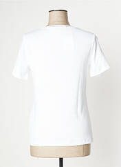 T-shirt blanc CHRISTINE LAURE pour femme seconde vue