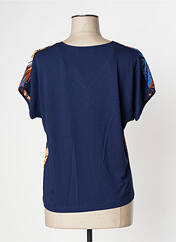T-shirt bleu CHRISTINE LAURE pour femme seconde vue