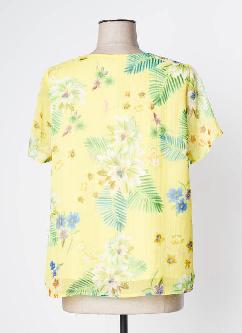 Top jaune SIGNE NATURE pour femme