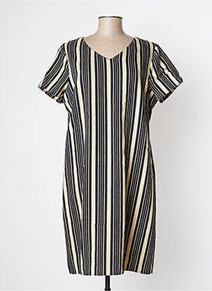 Robe courte noir SIGNE NATURE femme