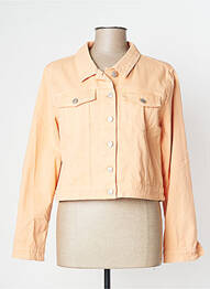 Veste casual orange SIGNE NATURE femme