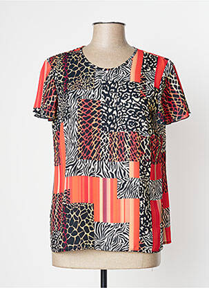 Top rouge GEVANA femme