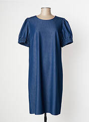 Robe mi-longue bleu SIGNE NATURE pour femme seconde vue