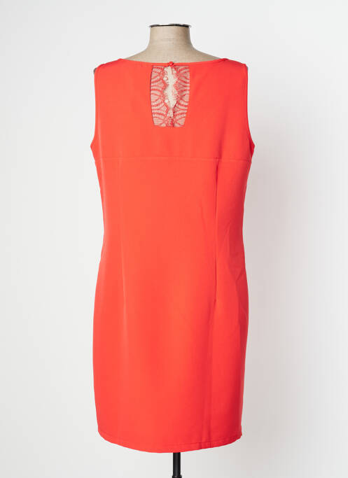 Robe courte rouge SIGNE NATURE pour femme