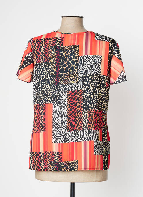 Top rouge GEVANA pour femme