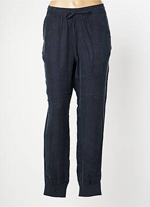 Pantalon droit taille élastique taille normale bleu SUPERDRY femme