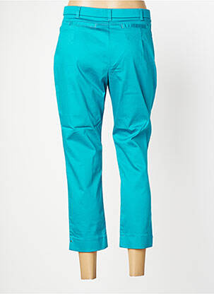 Pantalon 7/8 stretch taille normale vert CHRISTINE LAURE femme