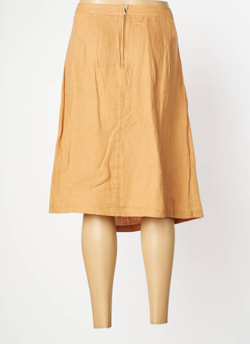 Jupe mi-longue marron GERRY WEBER pour femme