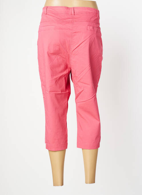 Pantacourt rose FELINO pour femme