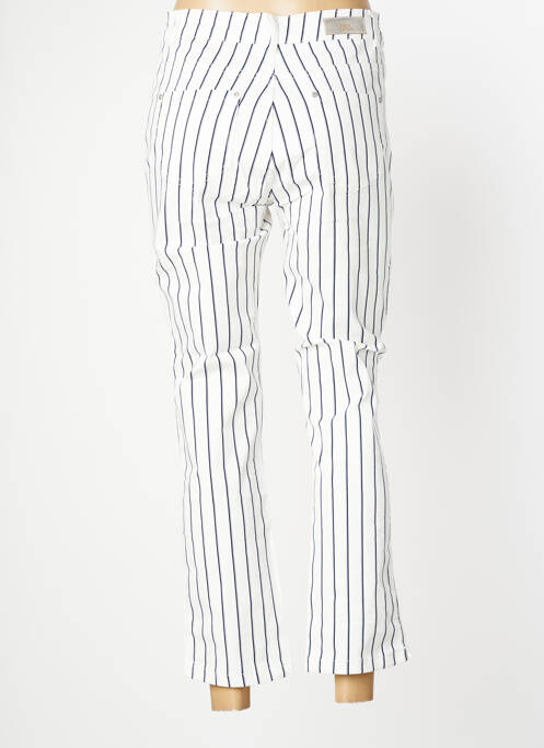 Pantalon 7/8 blanc SIGNE NATURE pour femme